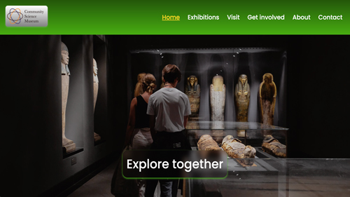 Community Science Museum screenshot