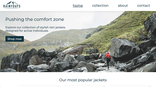 Rainydays screenshot